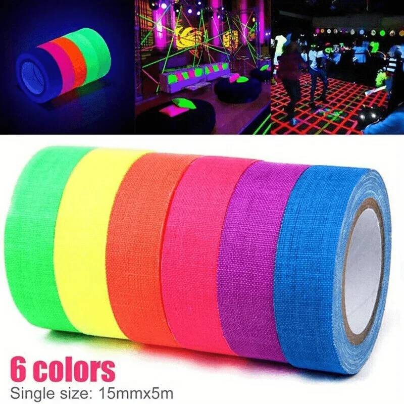 Photography Lighting For Sale - 2026 Flash Sale！6Pcs Fluorescent Self-Adhesive Tape,