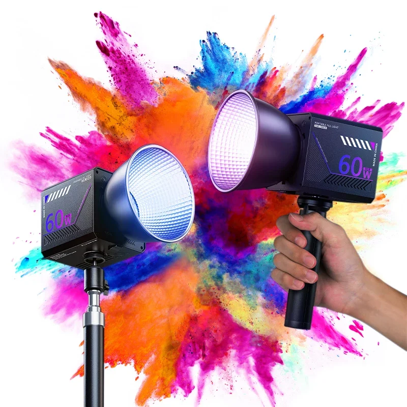 Photography Lighting Uk - RGB Video Light Portable LED Photography