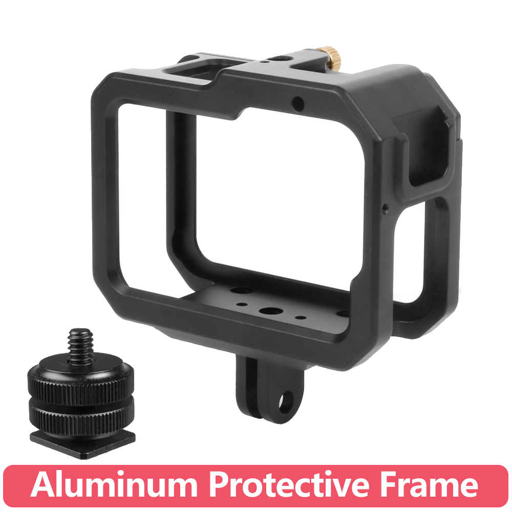 Gopro Action Camera Hero 11 Black - Aluminum Alloy Protective Frame Metal Cage