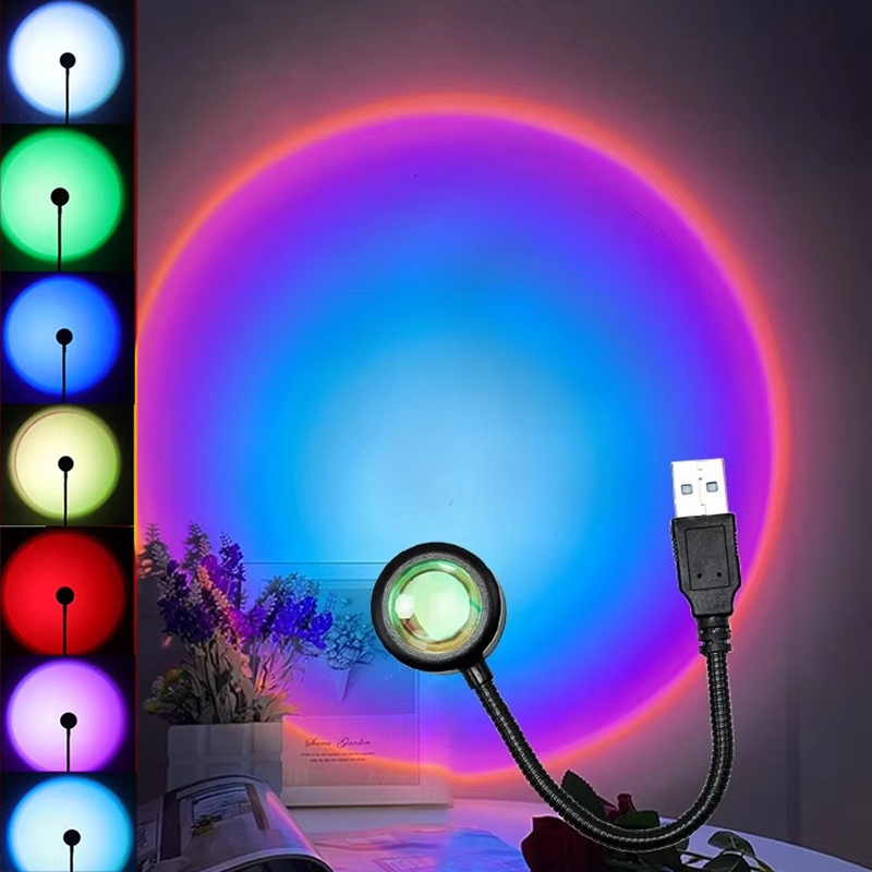 Photography Lighting Wall - Creative Wall Projection Decor USB LED