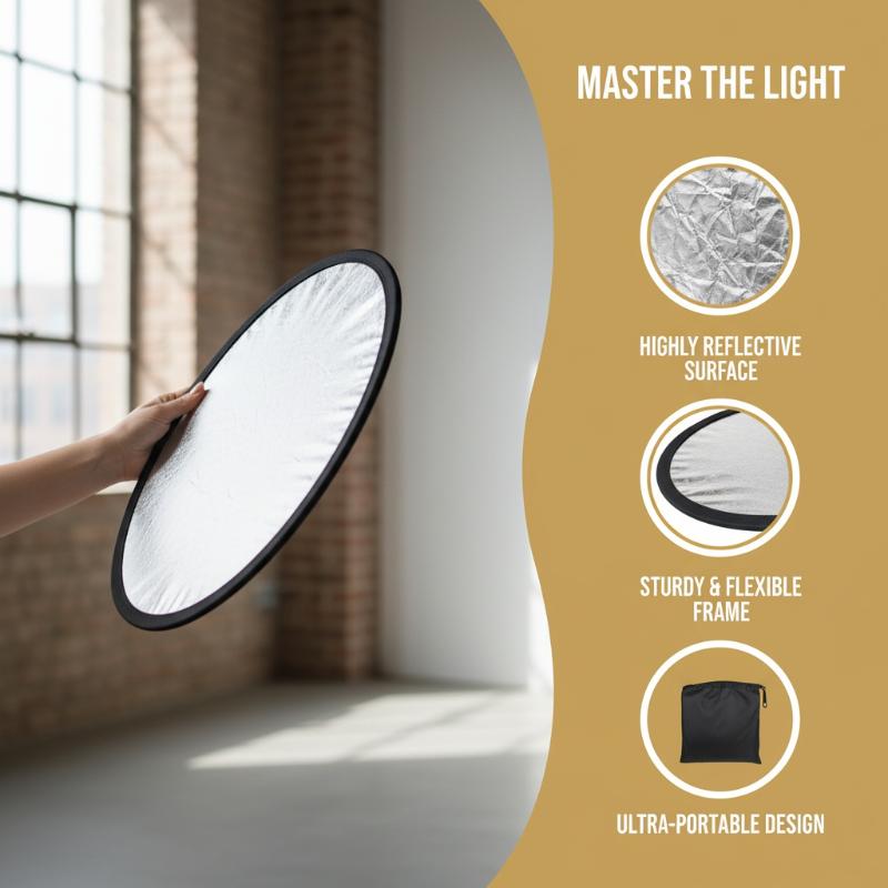 Photography Lighting Reflectors - 5 in 1 Round Photography Reflector
