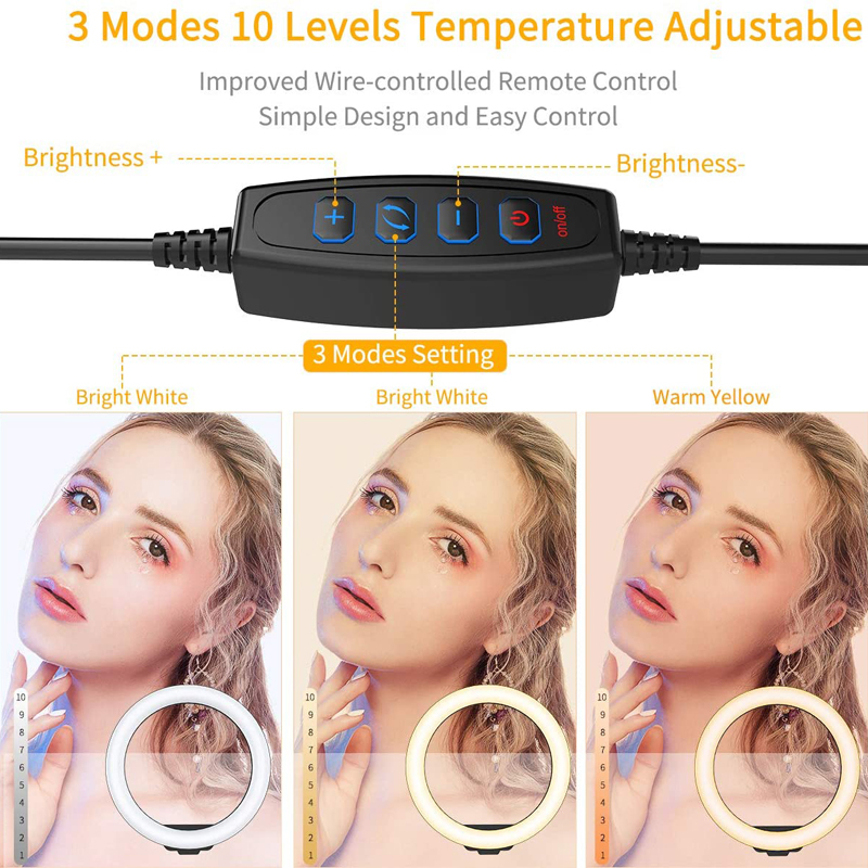 16/26/33cm Selfie Ring Light P - Photography Lighting Wand recension och pris