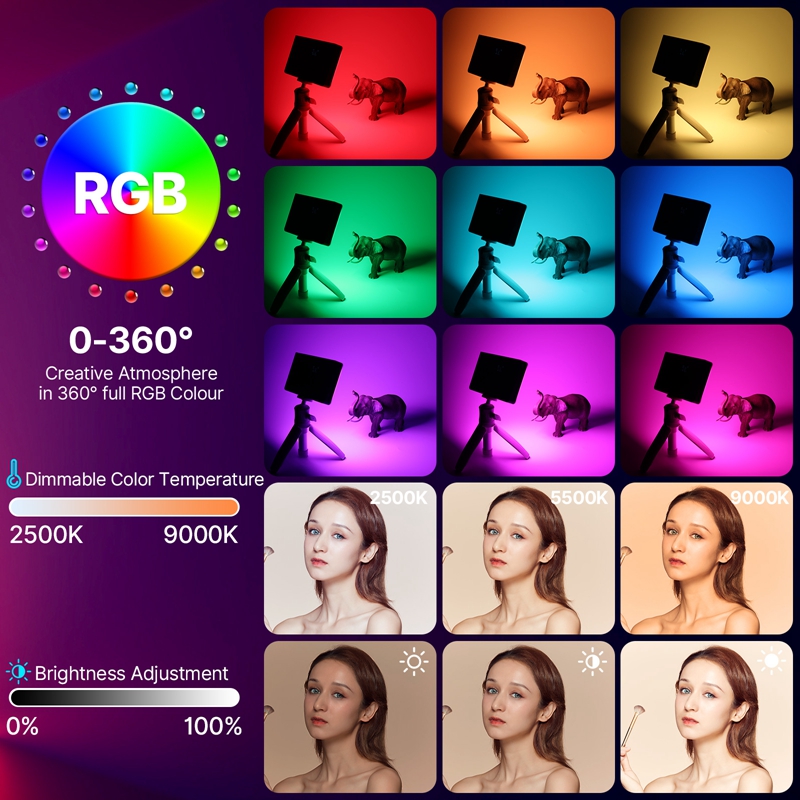 ULANZI LT002 RGB Video Light,  - Photography Lighting Uk recension och pris