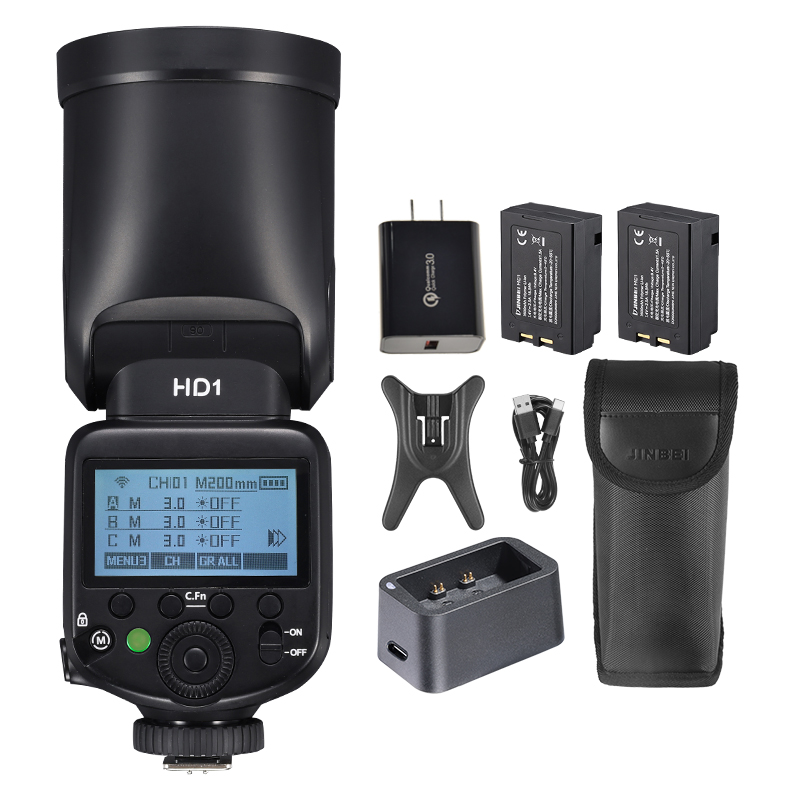 JINBEI HD-1Round-head HSS Spee - Photography Lighting Flash recension och pris