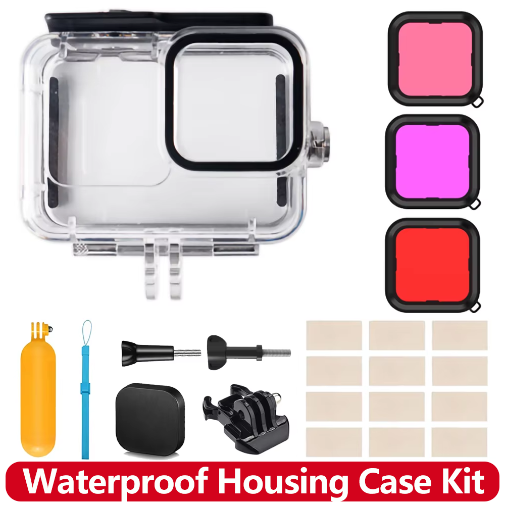 Waterproof Housing Case for Go - Gopro Action Camera Hero 11 Black recension och pris
