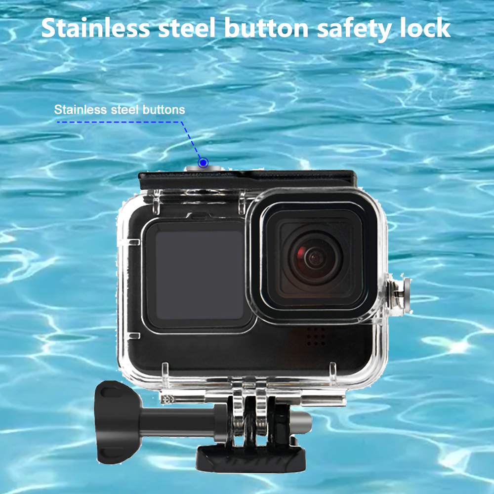 Waterproof Housing Case for Go - Gopro Action Camera Hero 11 Black recension och pris