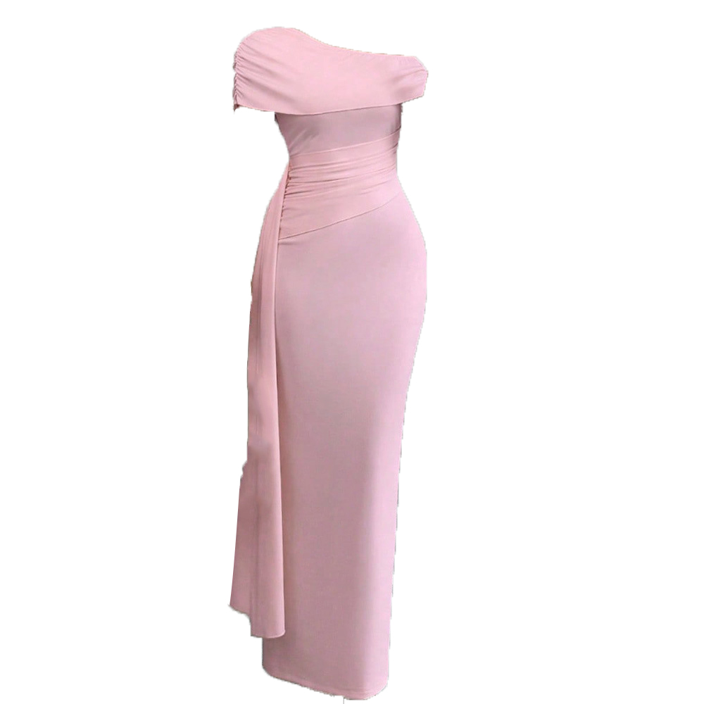 Elegant Light Blue One Shoulde - Photography Natural Lighting recension och pris