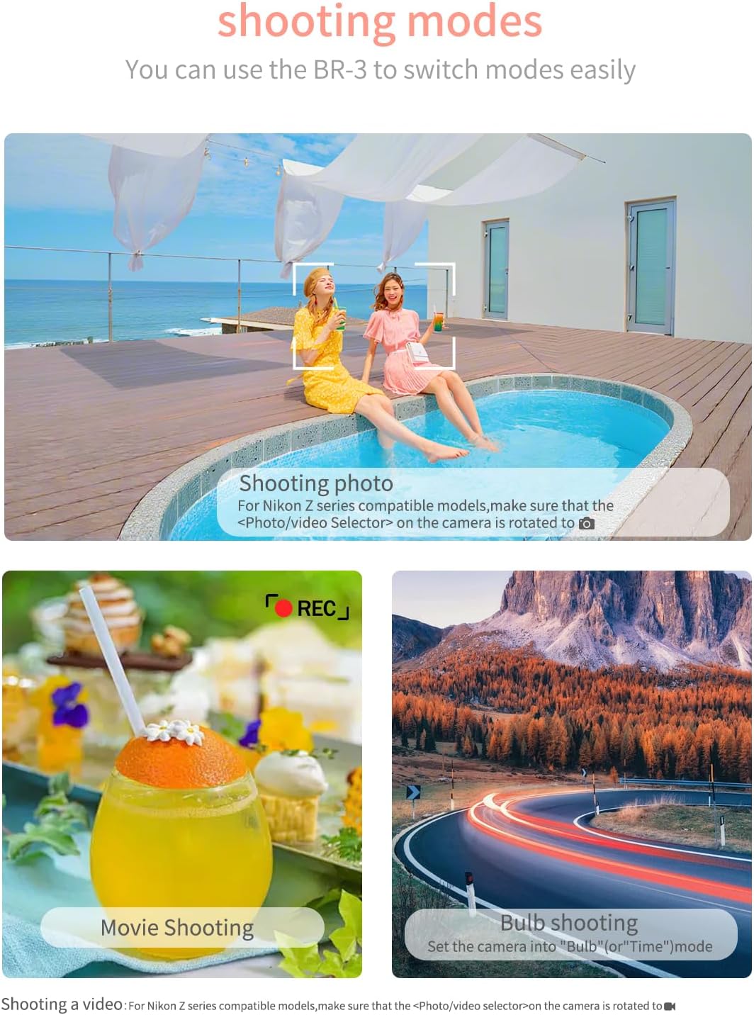 White ML-L7 USB-C Wireless Rem - Nikon Camera Z6 Iii recension och pris