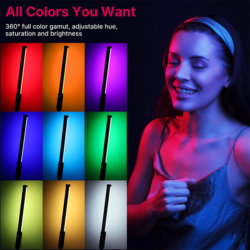 Ulanzi VL119 Handheld RGB Colo - Photography Lighting Uk recension och pris