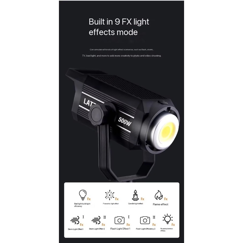 【Hot Sale】LATZZ 500W LED Video - Photography Lighting For Sale recension och pris