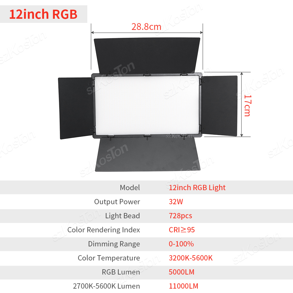 RGB LED Video Lighting Kits Ph - Photography Lighting Uk recension och pris