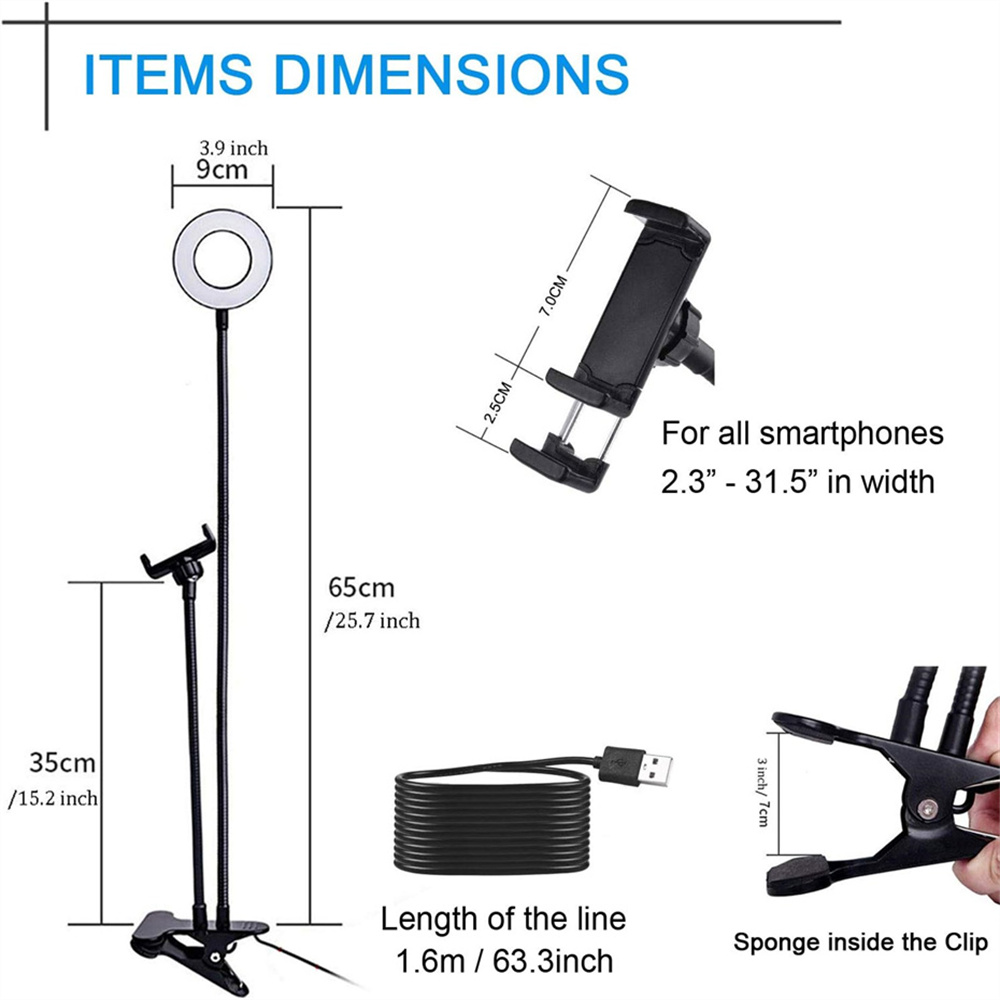 Universal Flexible Mobile Phon - Photography Lighting Wand recension och pris