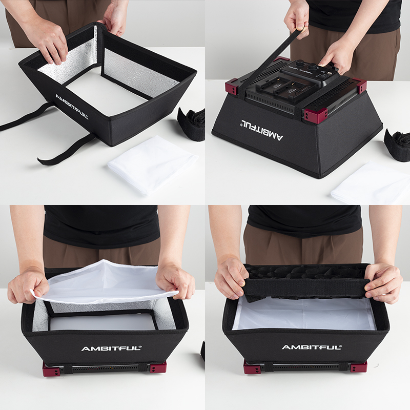 AMBITFUL LEDP60C Dedicated Sof - Photography Lighting Brand recension och pris