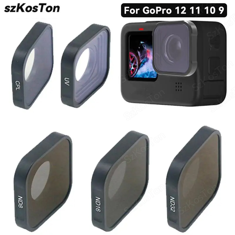 UV CPL ND8 ND16 ND32 Filter fo - Gopro Action Camera Hero 11 Black recension och pris