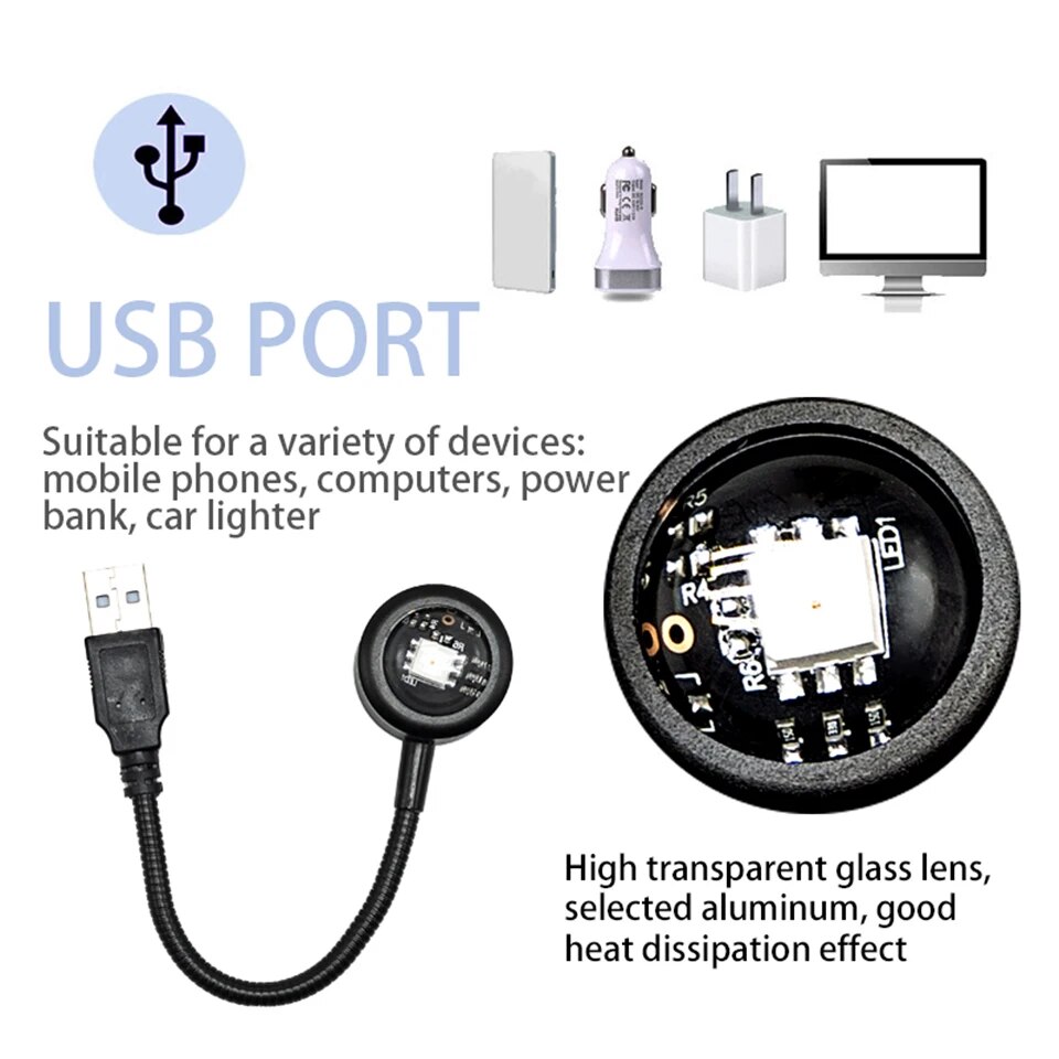 MeeToo USB Sunset Mood Lamp Le - Photography Lighting Wall recension och pris