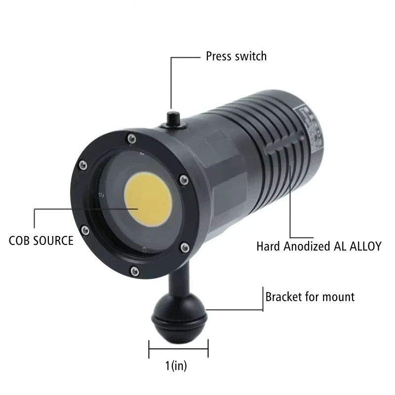 DL-V50 IP68 150M Diving Video  - Photography And Videography Lighting recension och pris