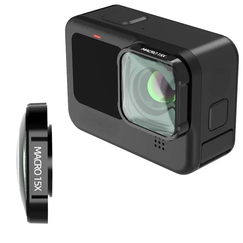 Macro 15X HD Lens Filter for G - Gopro Action Camera Hero 11 Black recension och pris