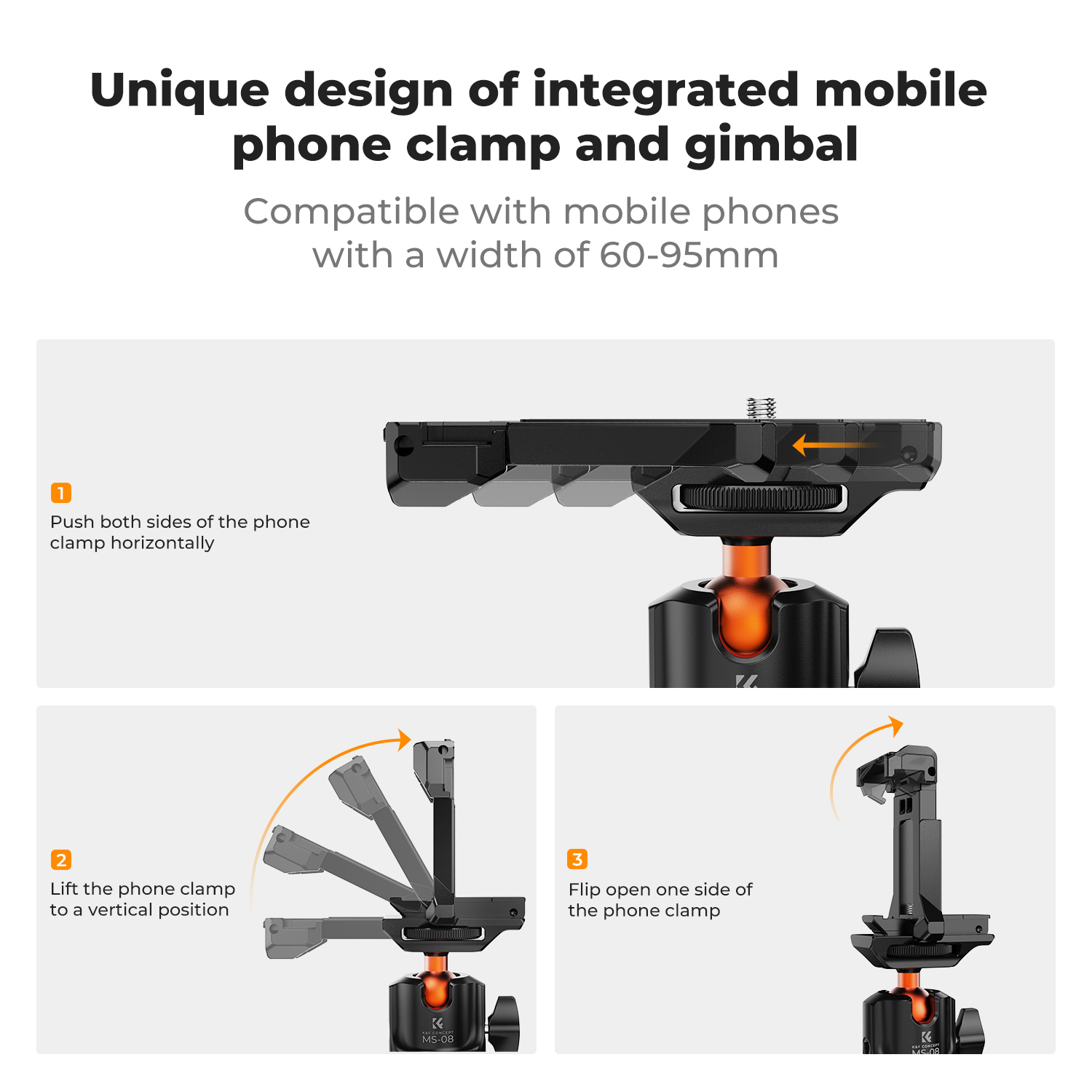 K&F CONCEPT Magnetic Camera Mo - Gopro Action Camera Hero 11 Black recension och pris