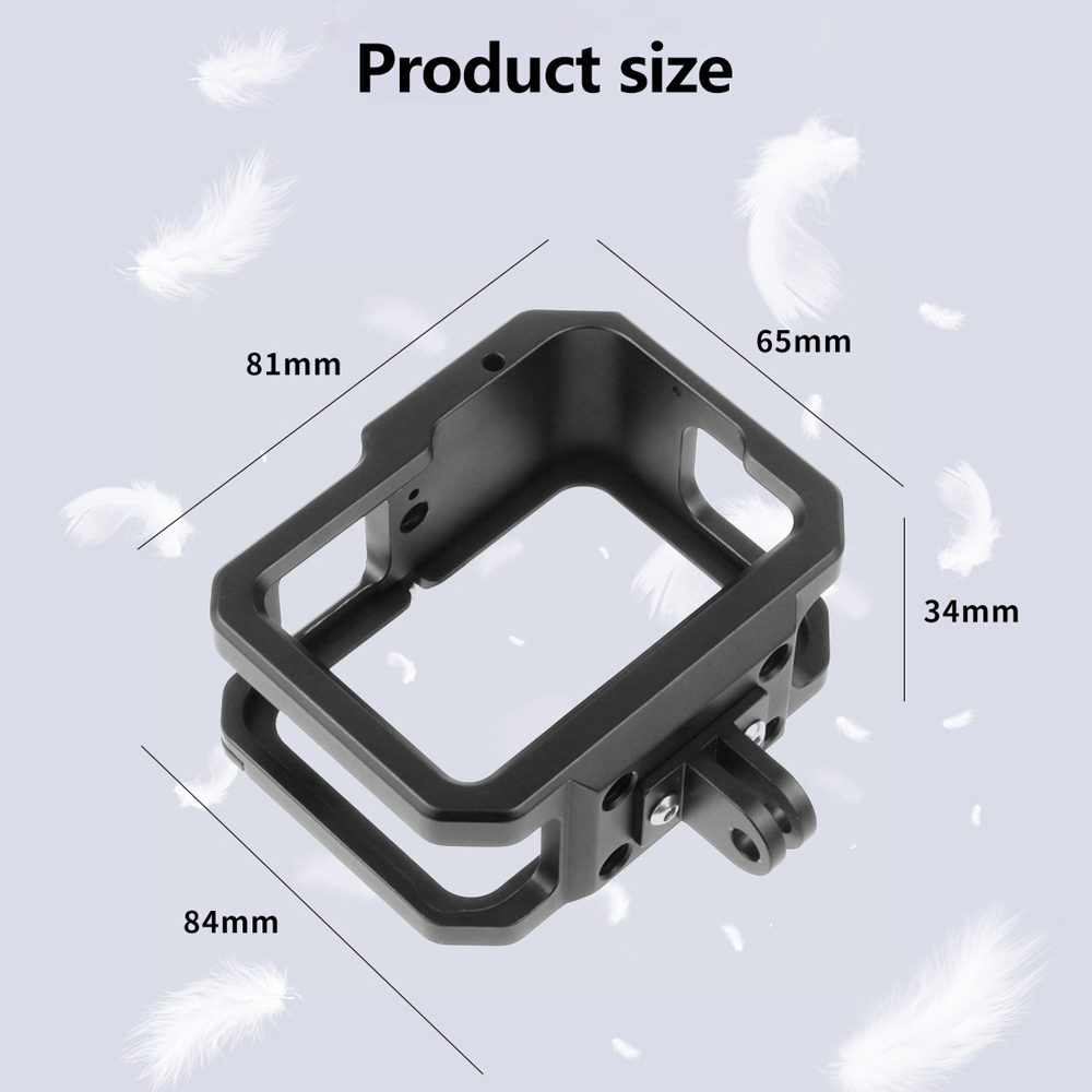 Aluminum Alloy Protective Fram - Gopro Action Camera Hero 11 Black recension och pris