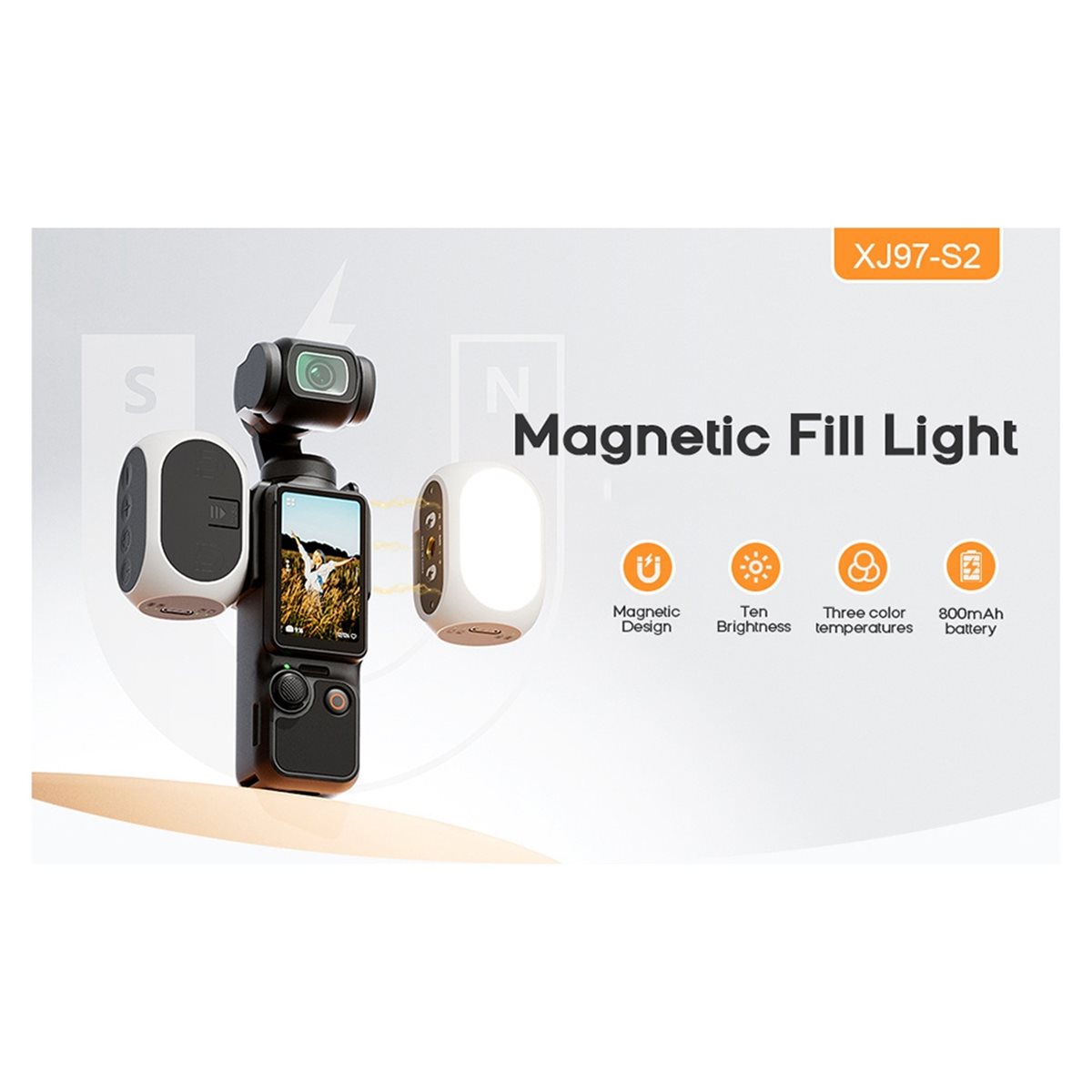 FLASH SALE-For Pocket 3 Fill L - Photography Lighting For Sale recension och pris