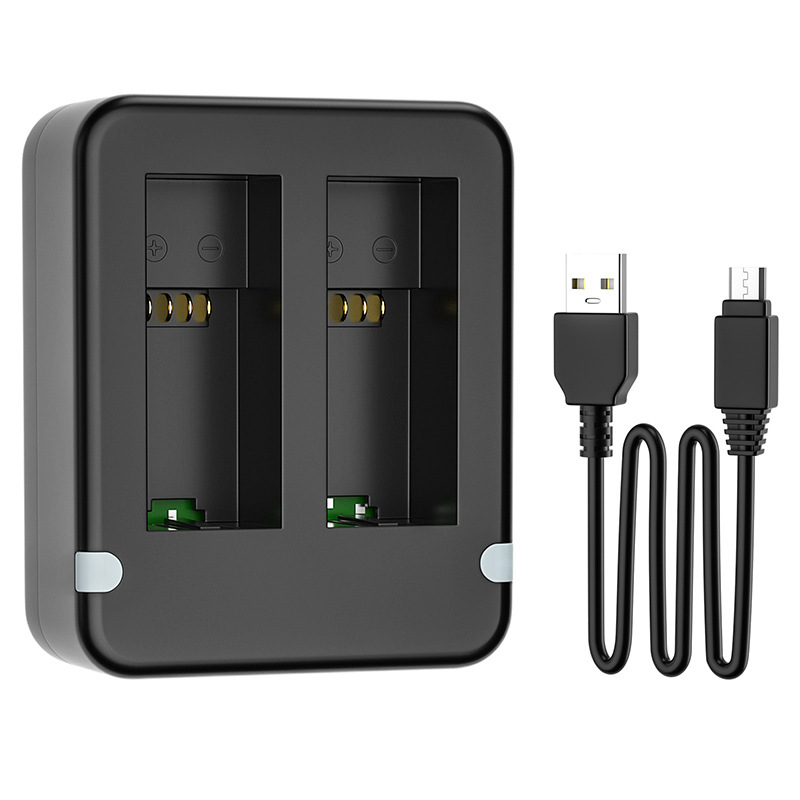Dual Port Slot Double Battery  - Gopro Action Camera Hero 11 Black recension och pris