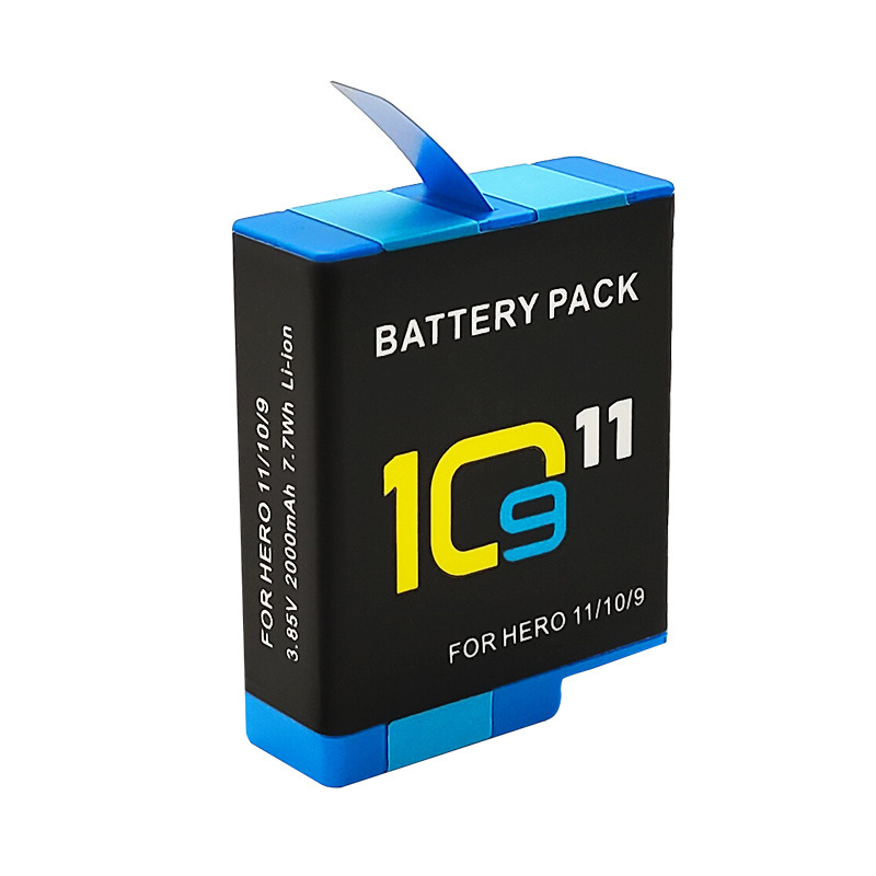 Dual Port Slot Double Battery  - Gopro Action Camera Hero 11 Black recension och pris