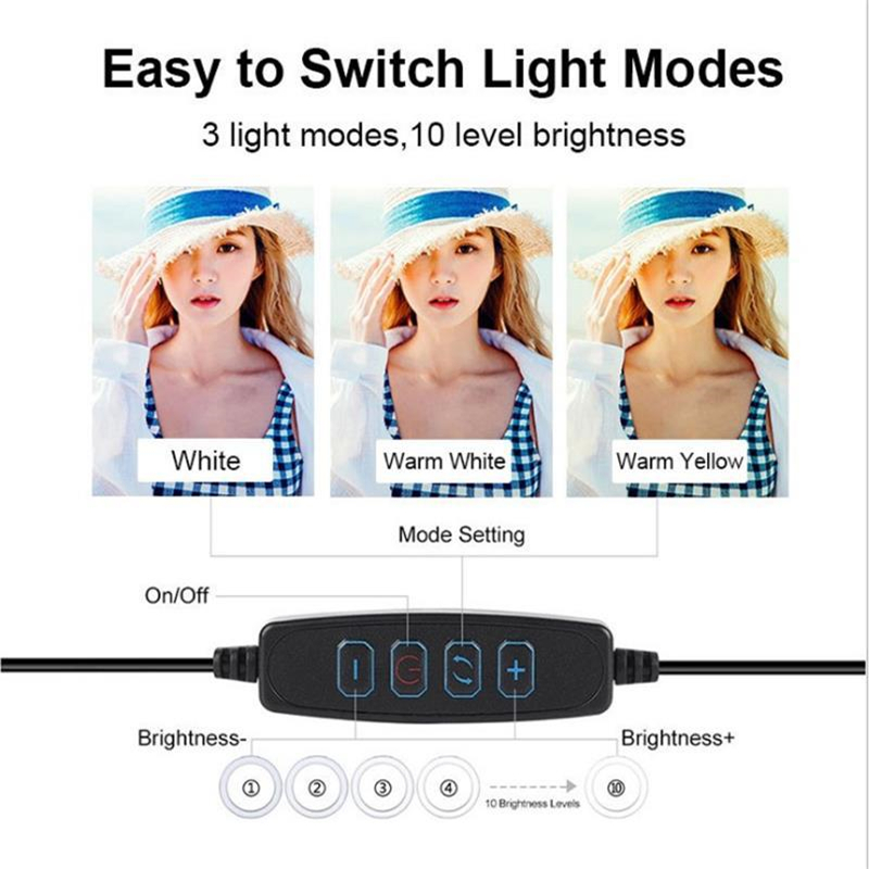 Dimmable Led Ring Light Profis - Photography Lighting Wall recension och pris
