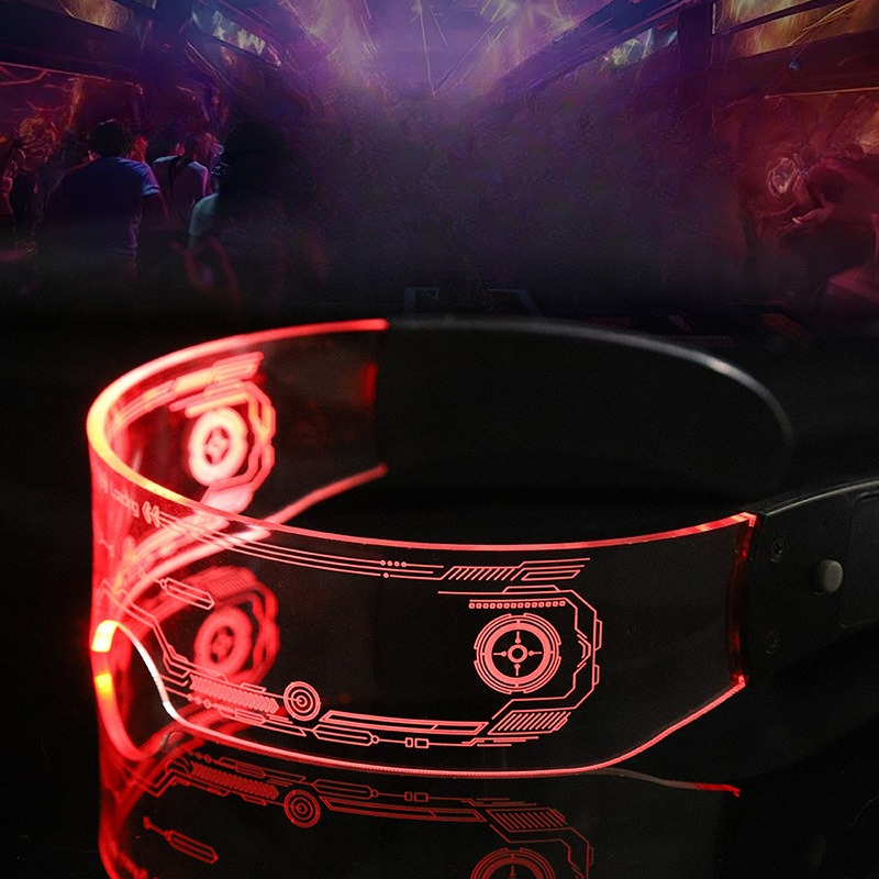LED Glasses Cool Sci-Fi Light  - Photography Lighting Essentials recension och pris