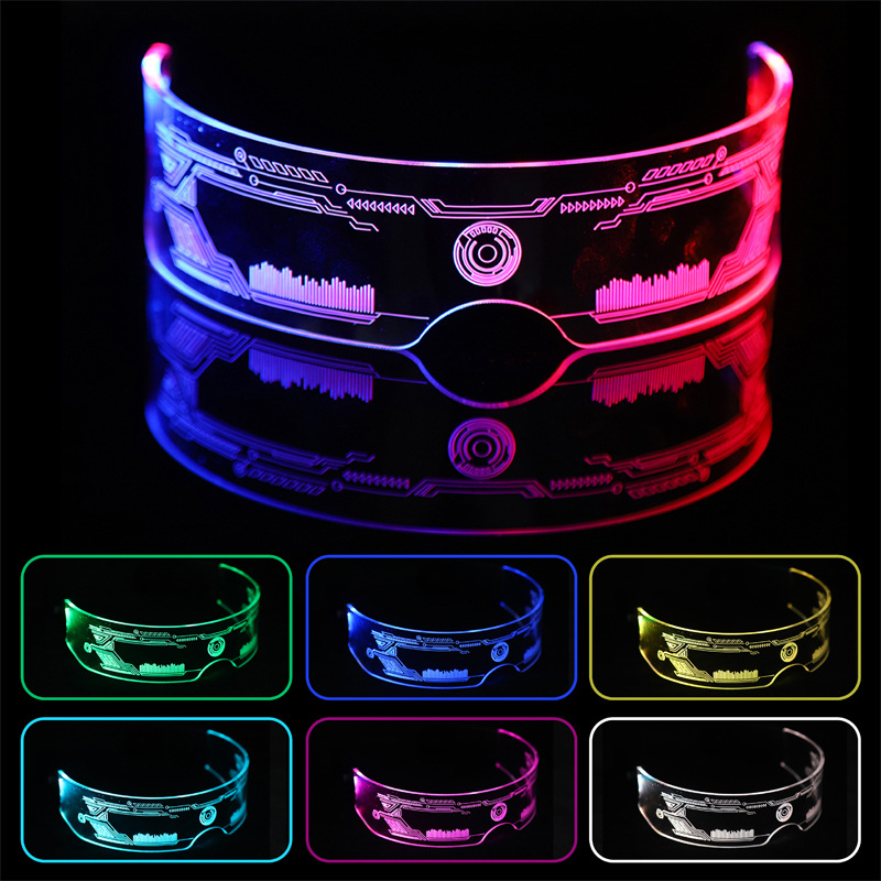 LED Glasses Cool Sci-Fi Light  - Photography Lighting Essentials recension och pris