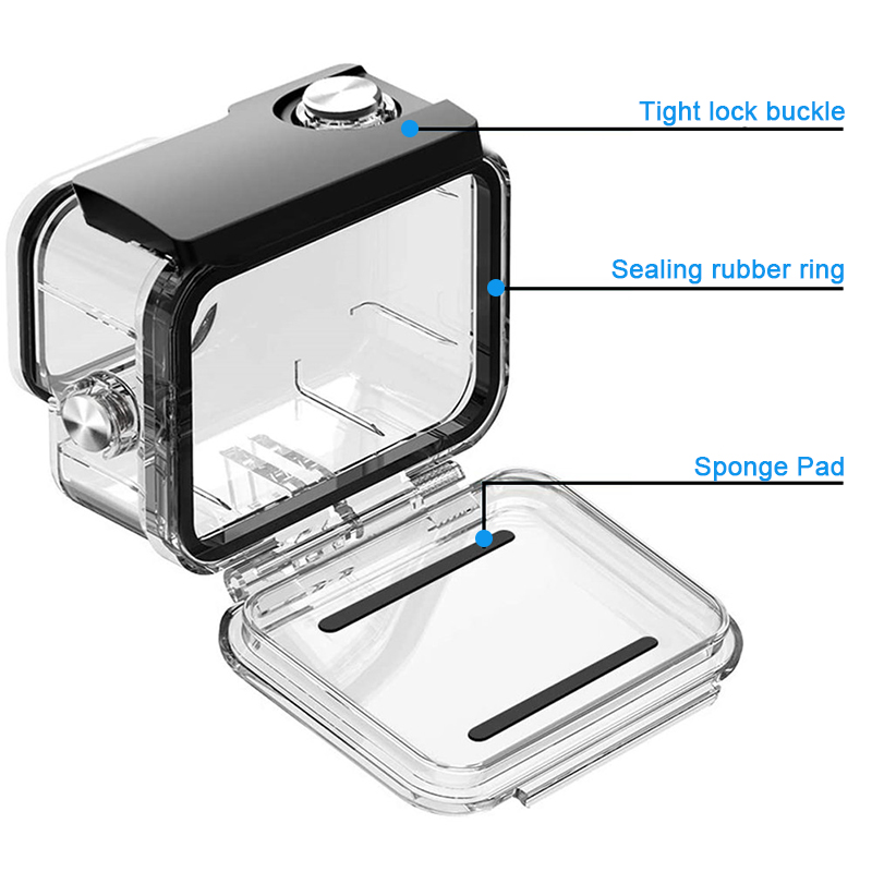 60M Waterproof Case For GoPro  - Gopro Action Camera Hero 11 Black recension och pris