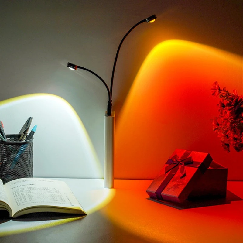 Projection Lamp USB Sunset Rai - Photography Lighting Wall recension och pris