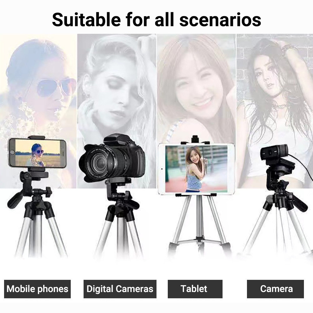 Adjustable Aluminum Tripod Sta - Photography Lighting Essentials recension och pris