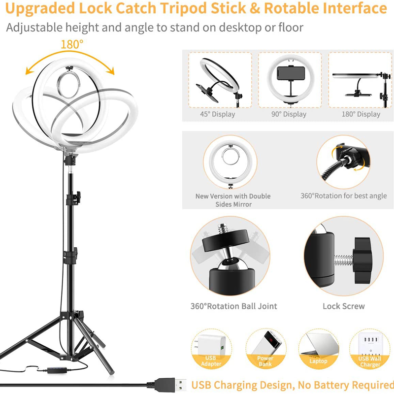 Video Light 16/26/33cm Selfie  - Photography Lighting Wand recension och pris