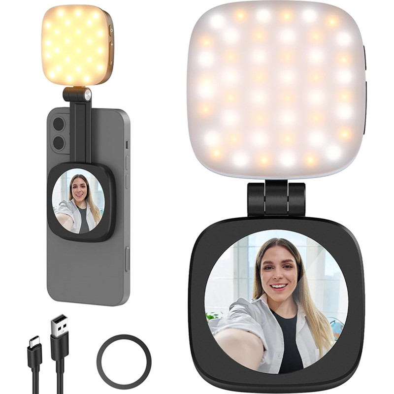2 in 1 Folding Magnetic Phone  - Photography Lighting Brand recension och pris