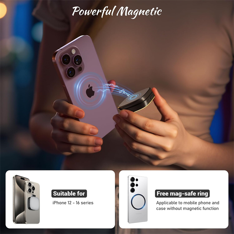 2 in 1 Folding Magnetic Phone  - Photography Lighting Brand recension och pris