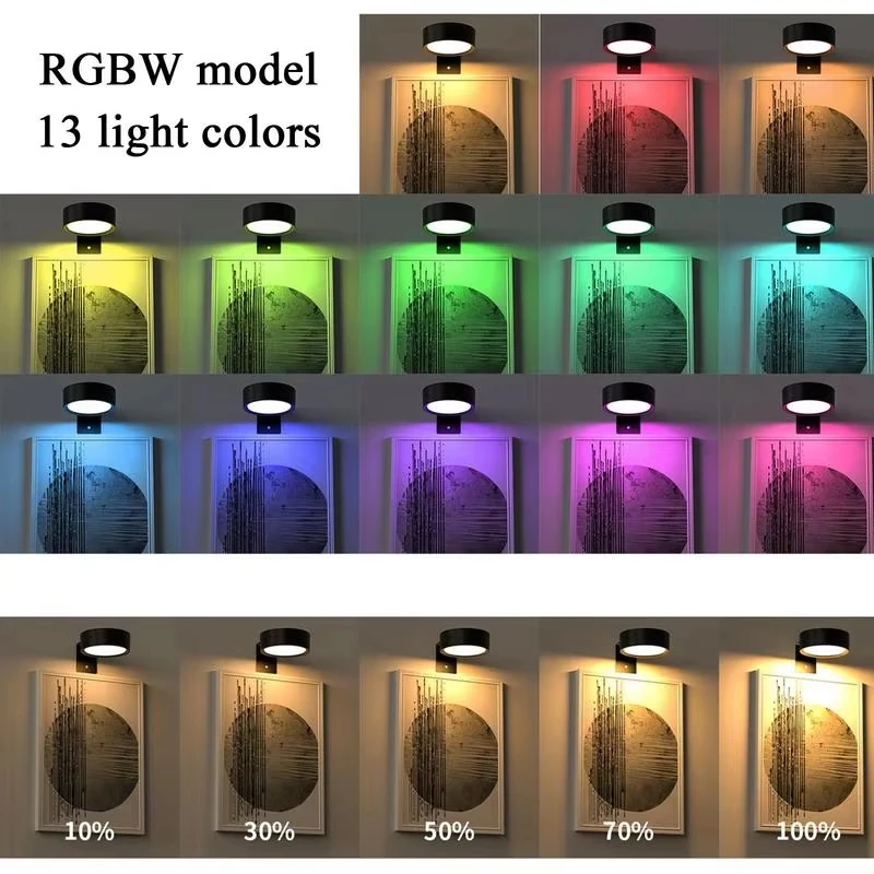 Magnetic LED Wall Light Night  - Photography Lighting Wall recension och pris