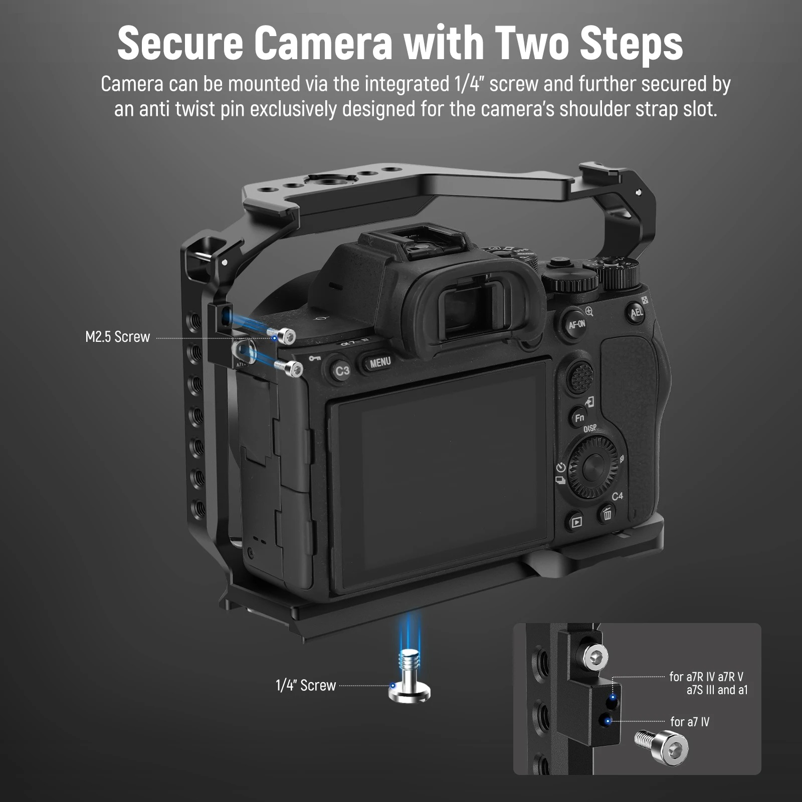 NEEWER Camera Cage For Sony a7 - Sony Camera A7 Iv recension och pris
