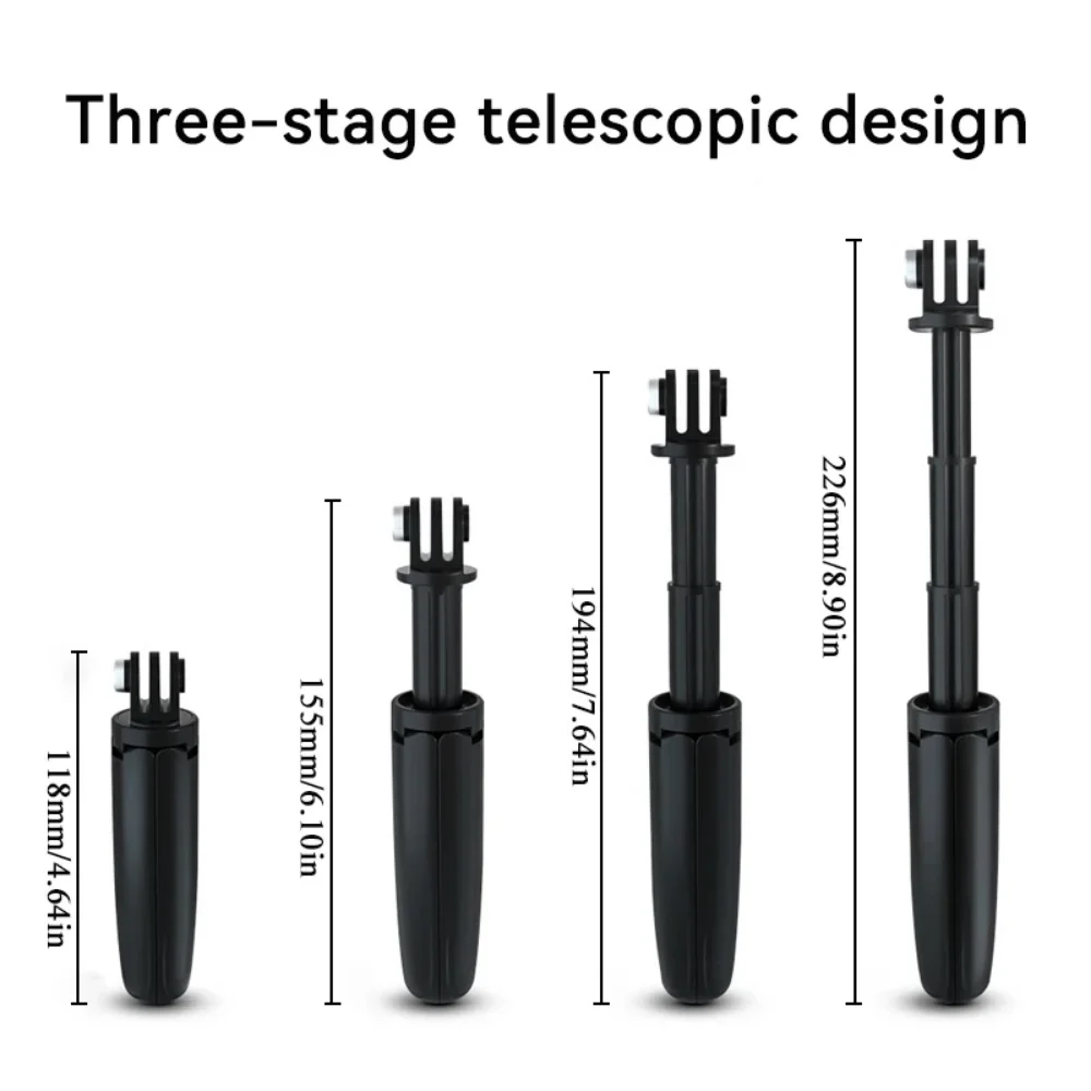 Mini Extendable Tripod Foldabl - Gopro Action Camera Hero 11 Black recension och pris