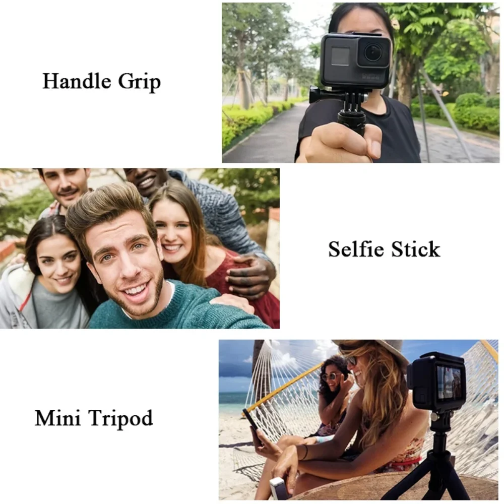 Mini Extendable Tripod Foldabl - Gopro Action Camera Hero 11 Black recension och pris