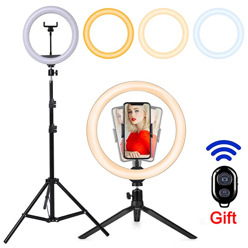 16/26/33cm LED Selfie Ring Lig - Photography Lighting Wand recension och pris
