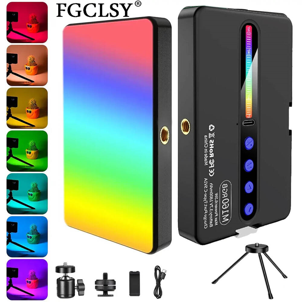 LED RGB Camera Light Full Colo - Photography Lighting Uk recension och pris