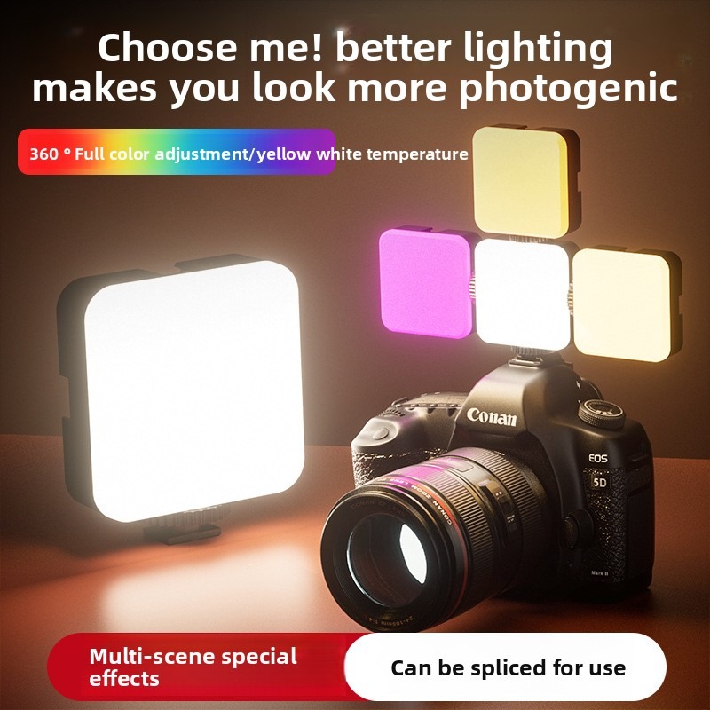 RGB Pocket Light Outdoor Photo - Photography Lighting For Outdoors recension och pris