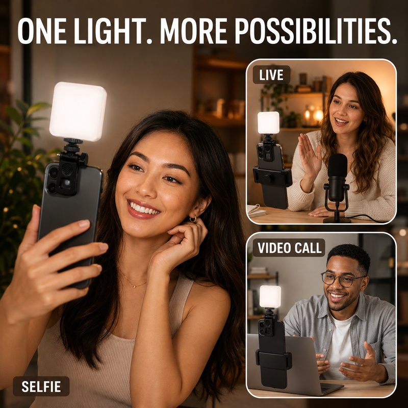 DY11Mini Portable Clip-On Phon - Photography Lighting For Outdoors recension och pris