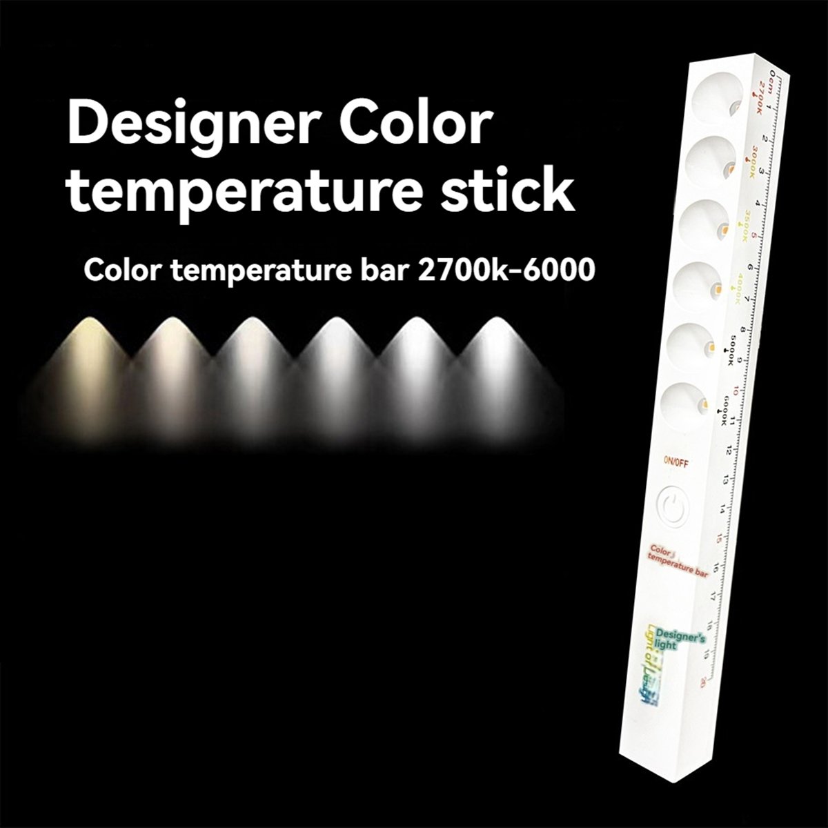 Sep. 6Modes Color Temperature  - Photography Lighting Wand recension och pris