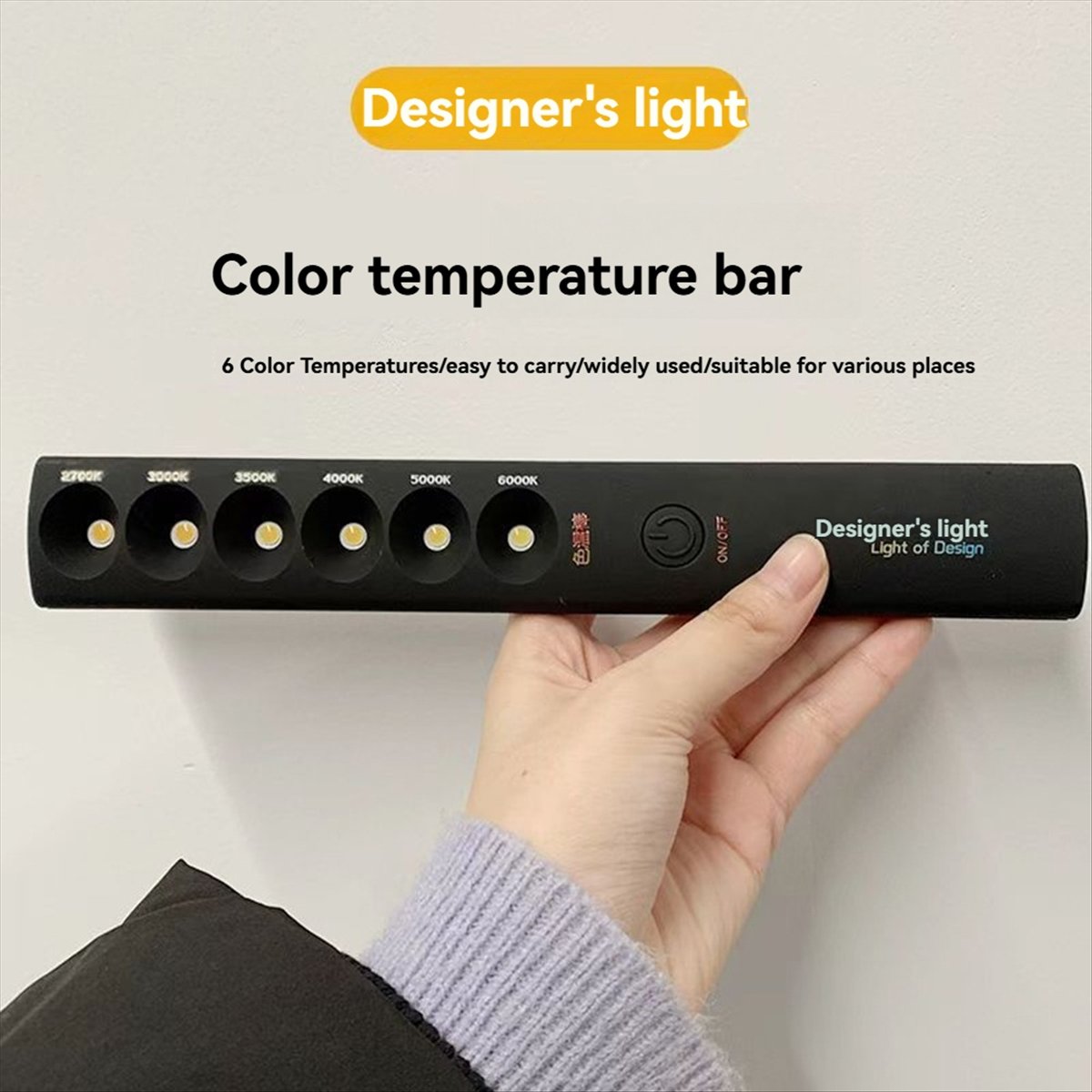 Sep. 6Modes Color Temperature  - Photography Lighting Wand recension och pris