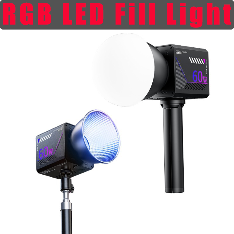 60W RGB Video Light Portable L - Photography Natural Lighting recension och pris