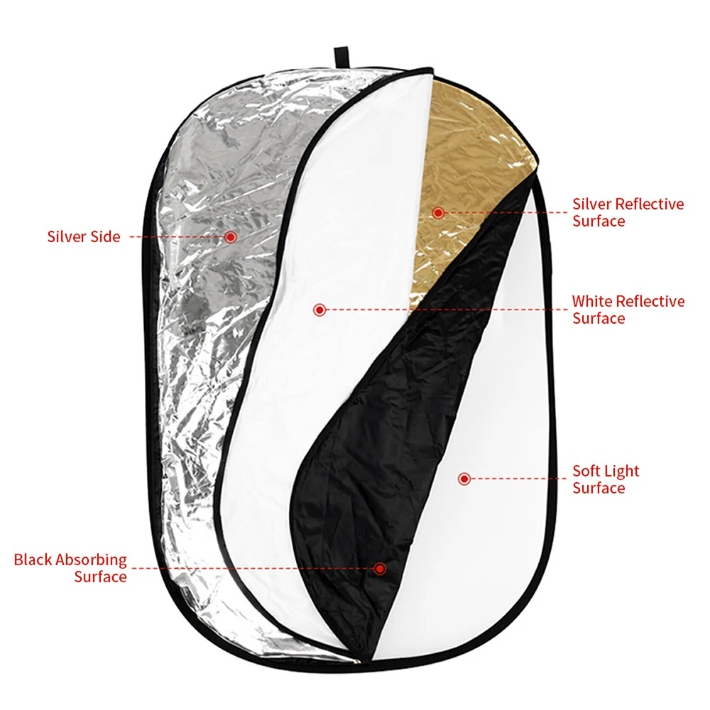 Portable 5 in 1 Collapsible Ph - Photography Lighting Reflector recension och pris