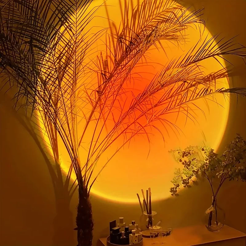 Mini USB ED Sunset Lamp Nightl - Photography Lighting Wall recension och pris
