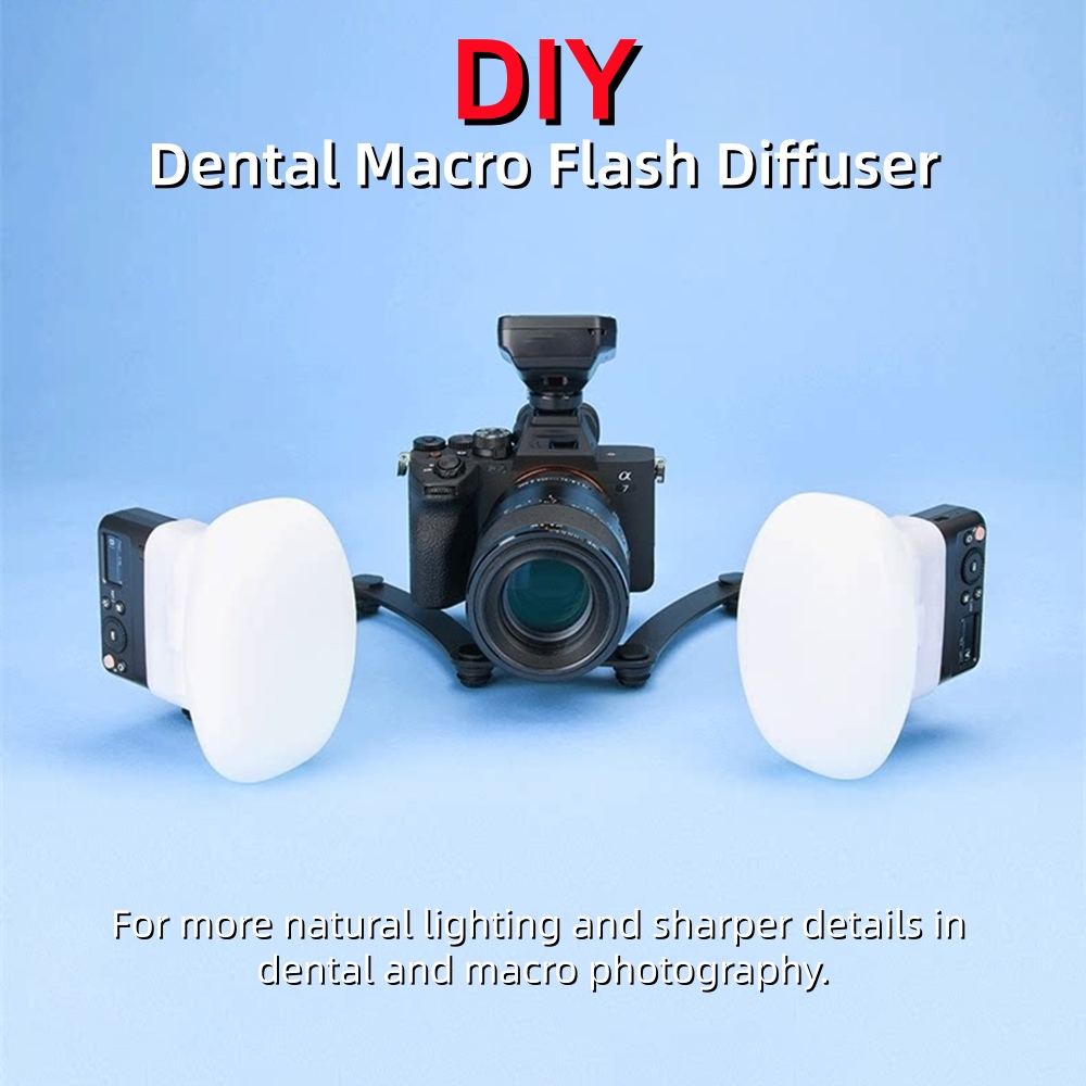 2pcs Silicone Softbox Dental M - Photography Natural Lighting recension och pris
