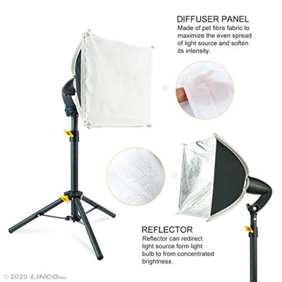 store Mini Softbox Lighting Ki - Photography Lighting Kit In Store recension och pris